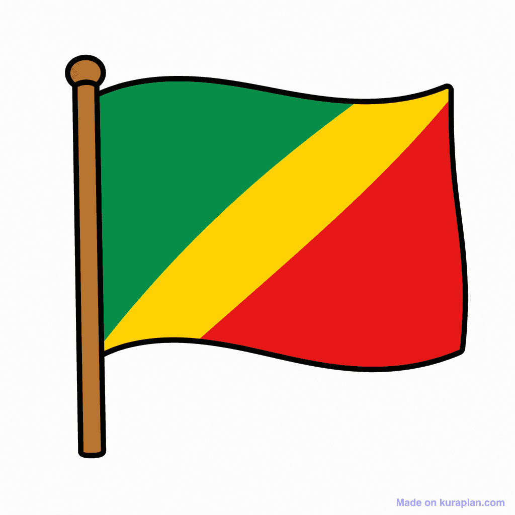 Republic of the Congo Flag