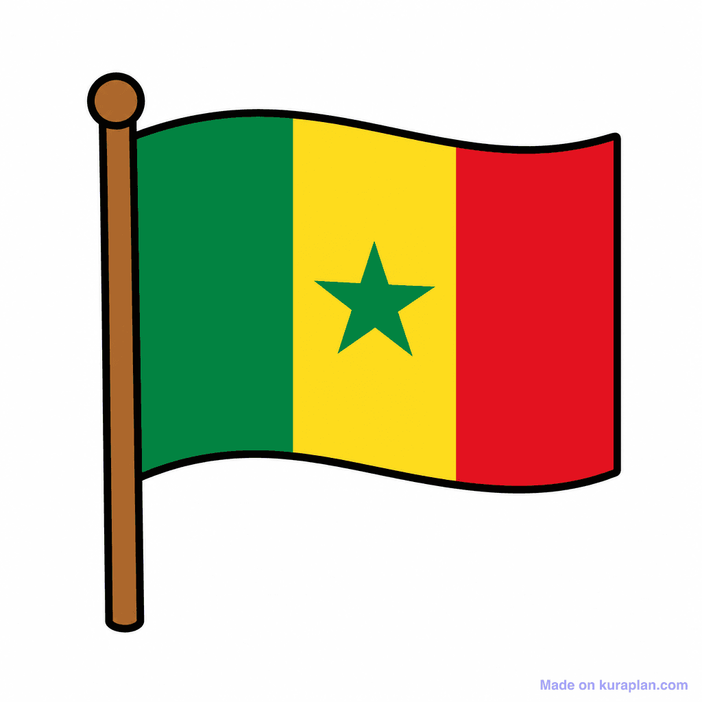 Senegal Flag