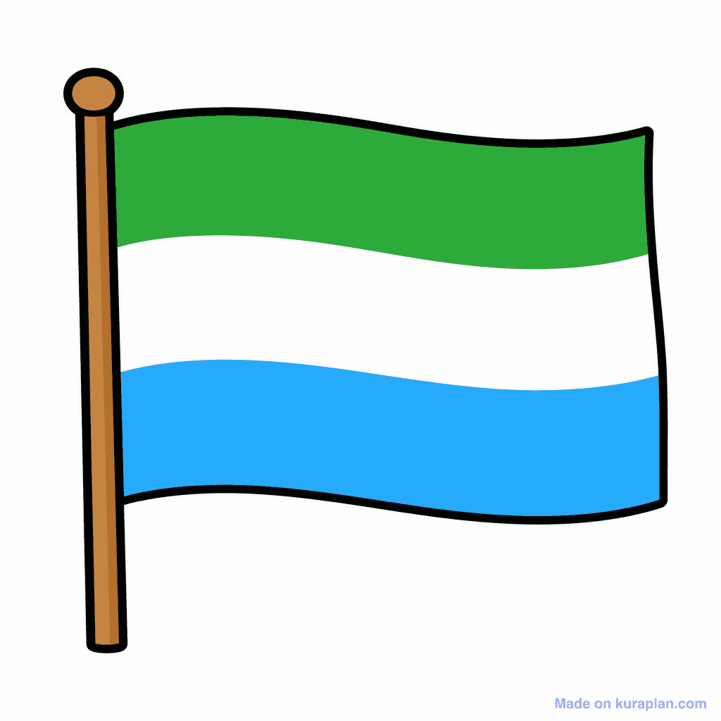 Sierra Leone Flag