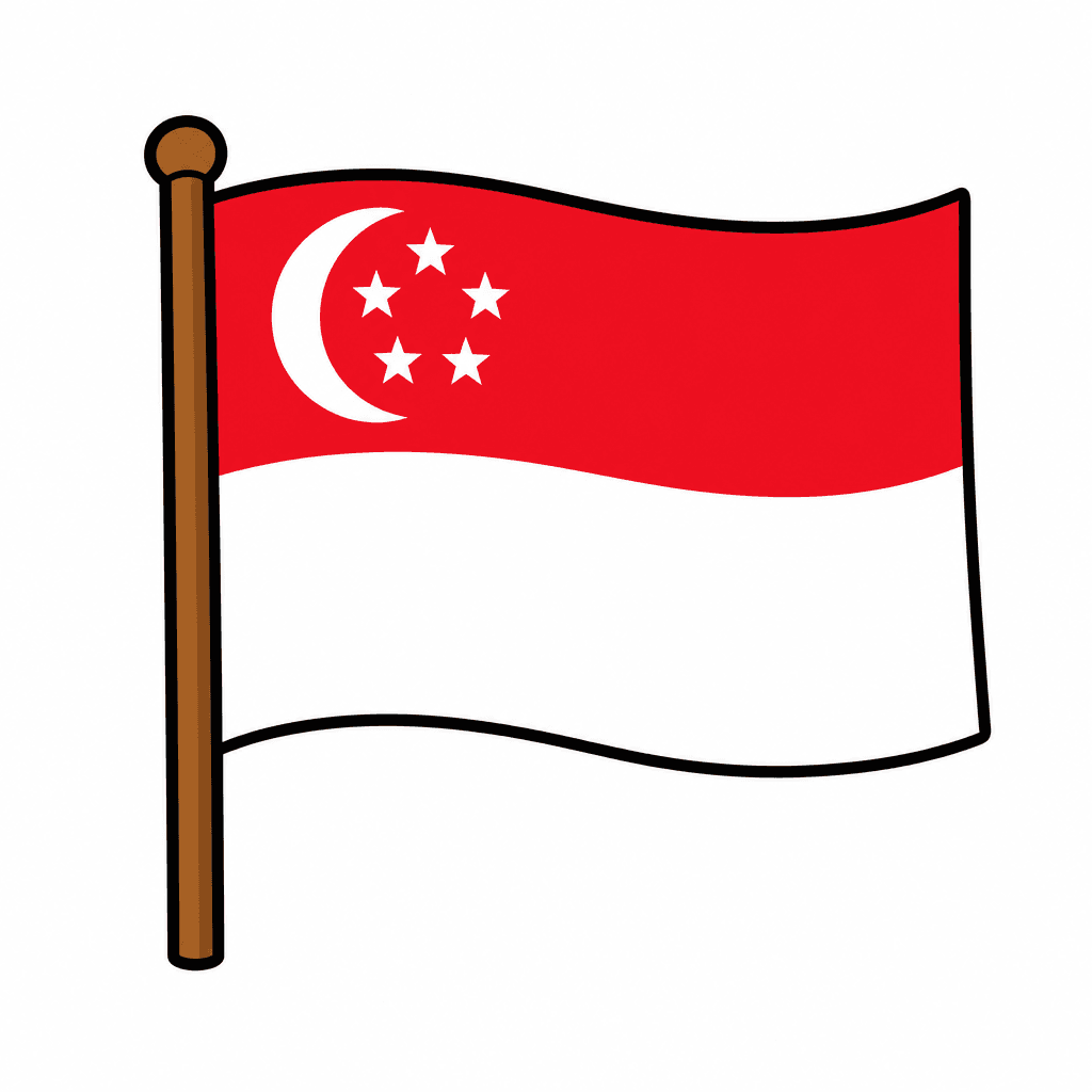 Singapore Flag