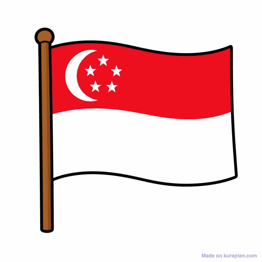 Singapore Flag