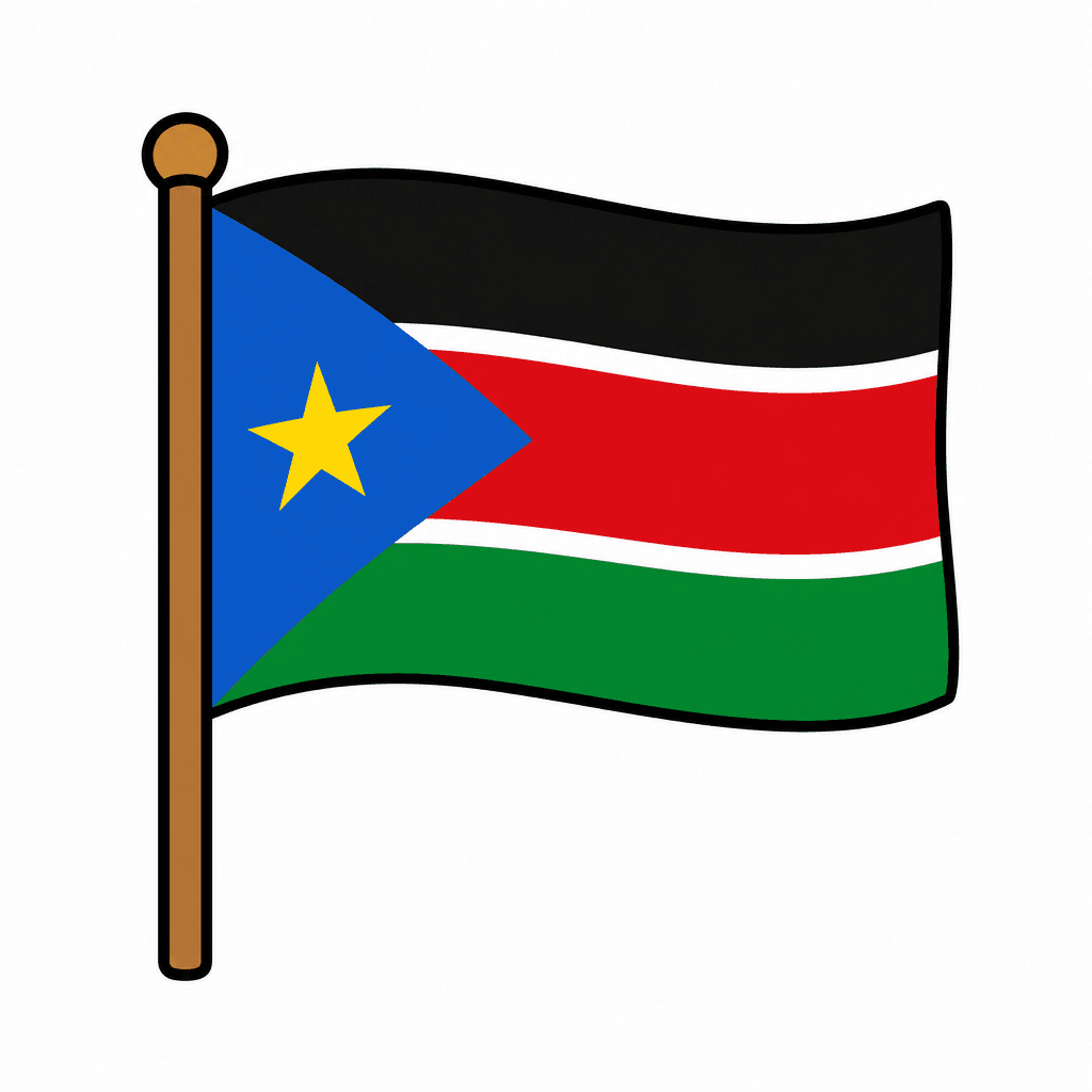 South Sudan Flag