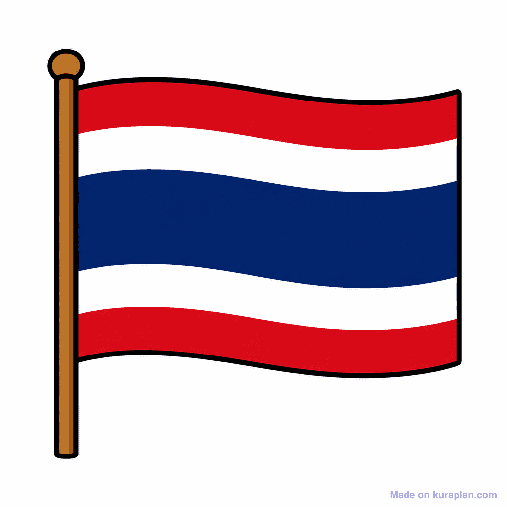 Thailand Flag