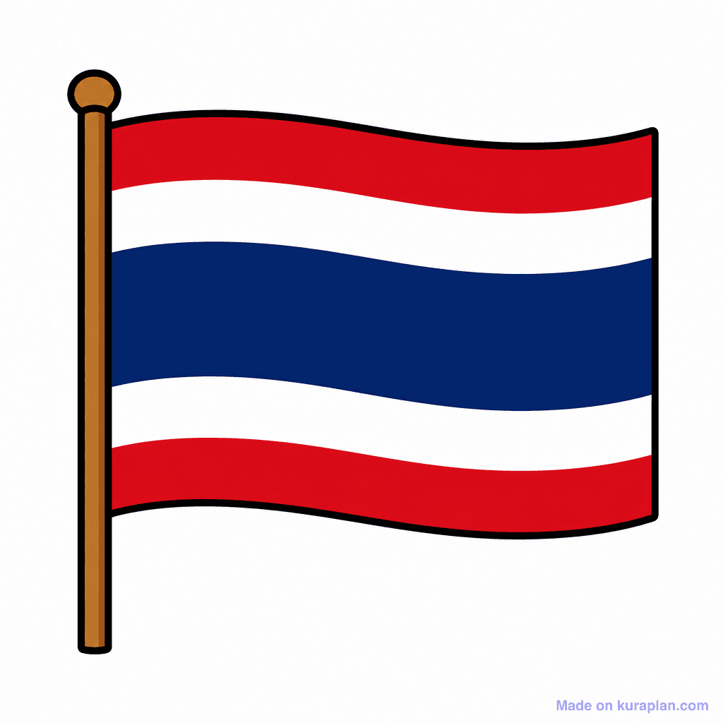 Thailand Flag