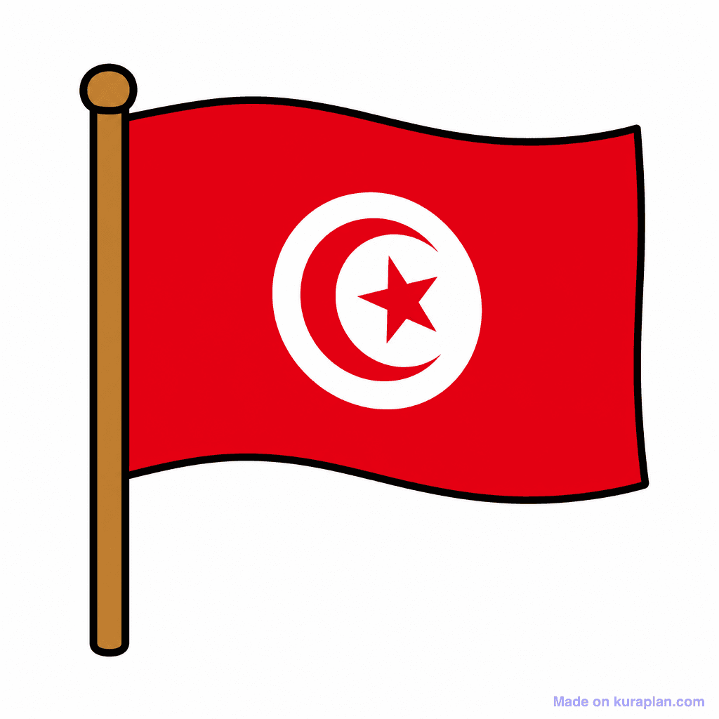 Tunisia Flag
