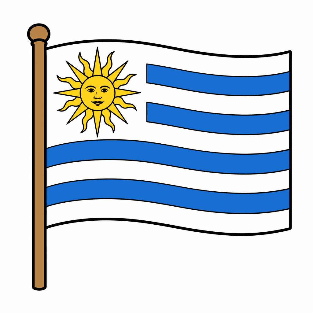 Uruguay Flag