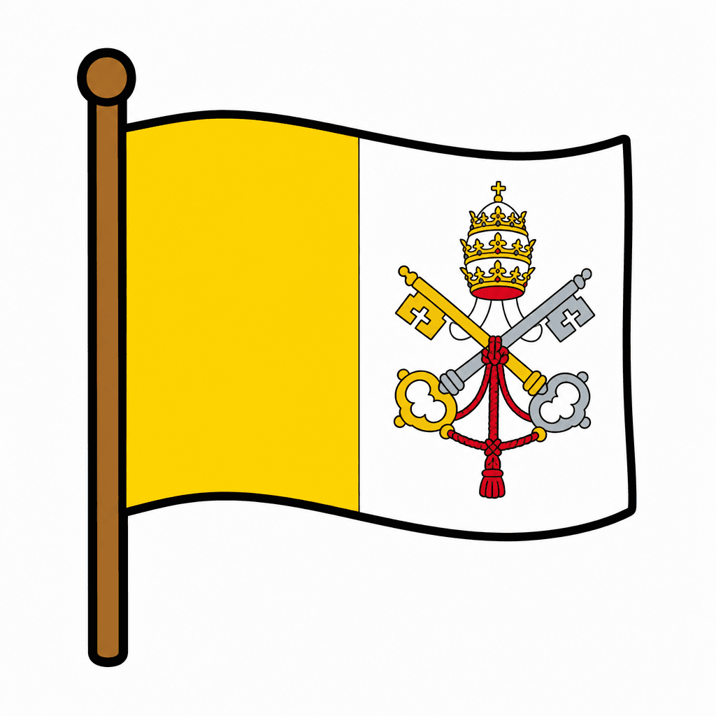 Vatican City Flag