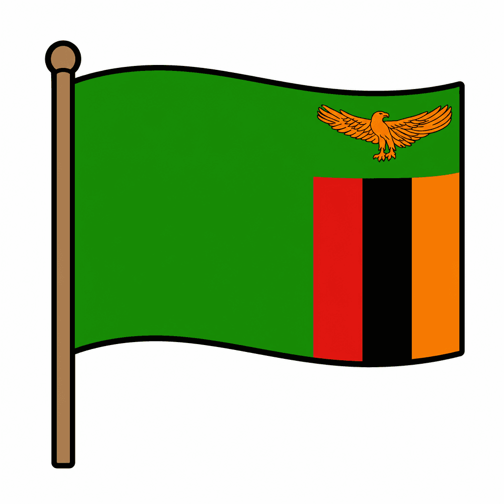 Zambia Flag