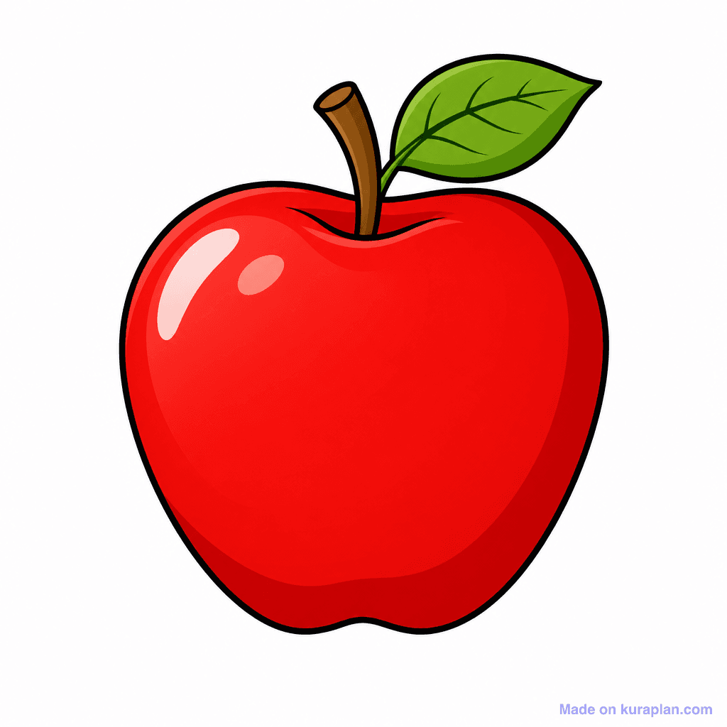 Food Apple Red