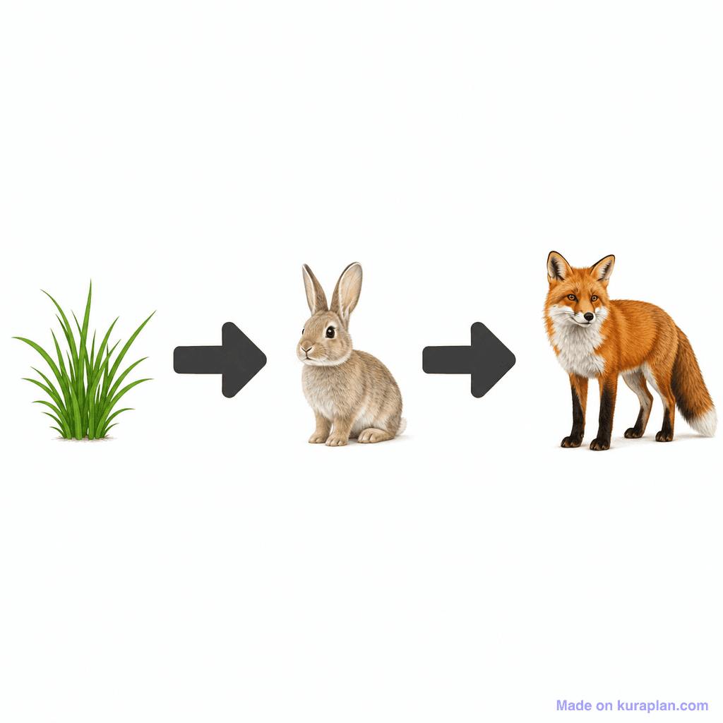 Food Chain Diagram (3 Links)