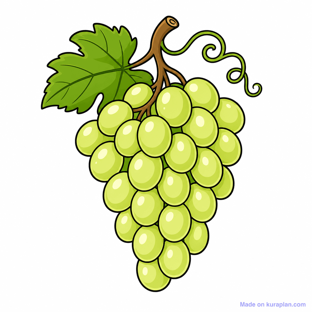 Food Grapes Green