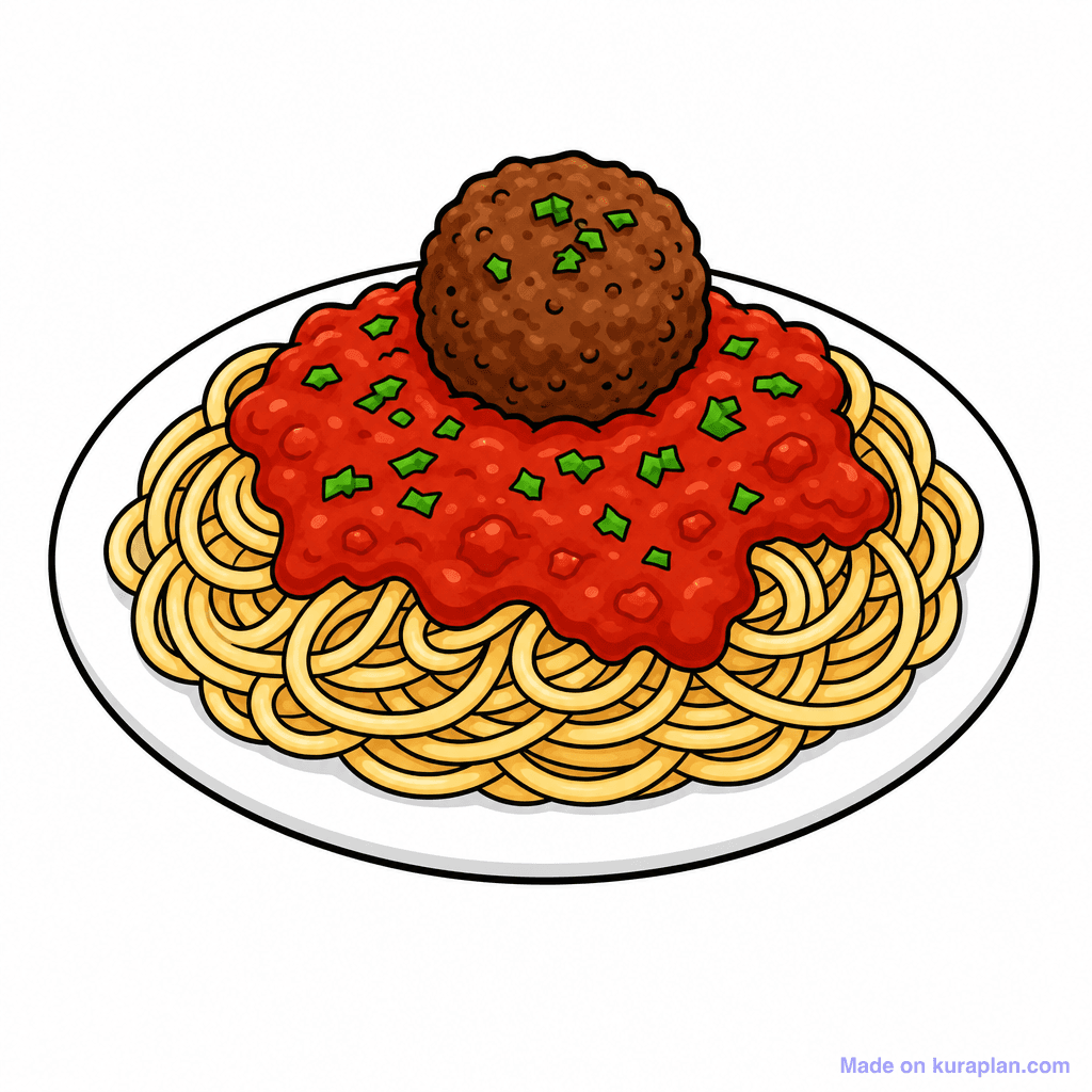Food Spaghetti Plate