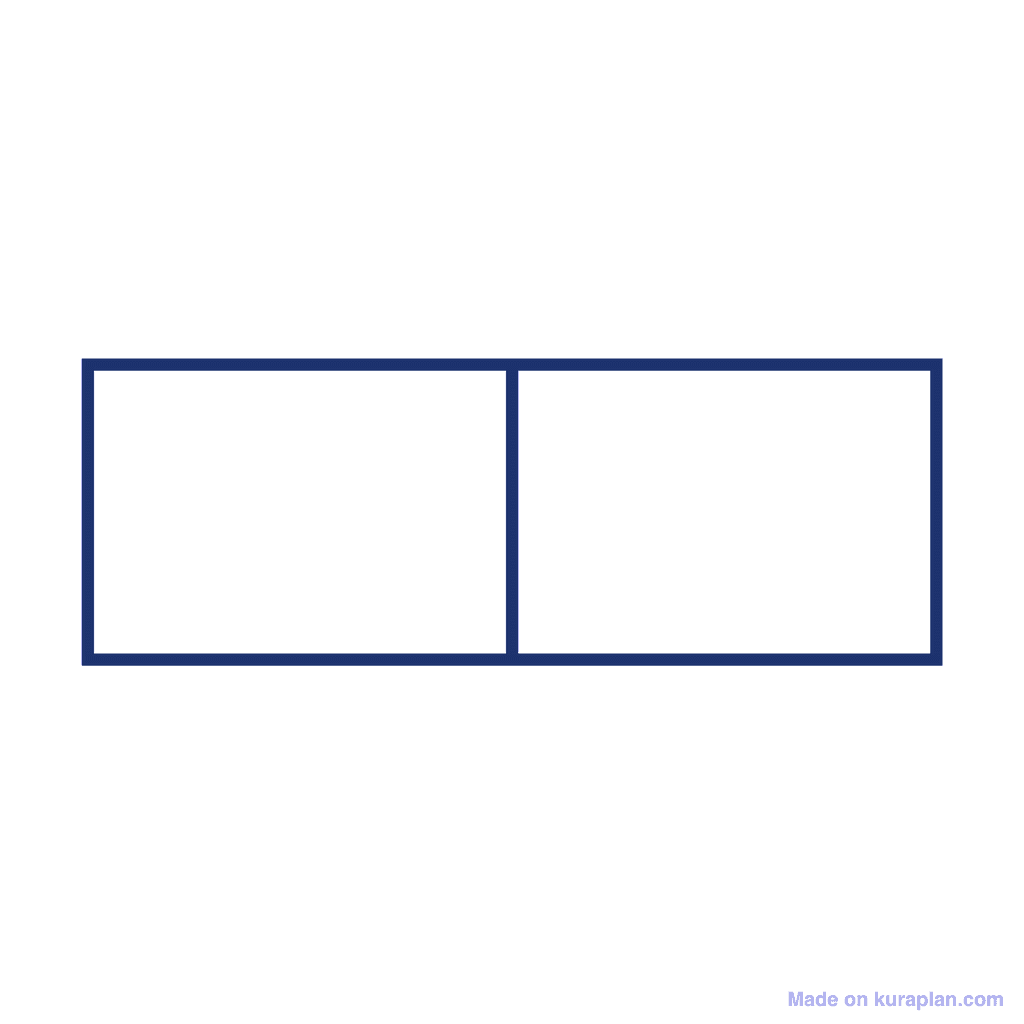 Fraction Bar — 0/2 (zero)