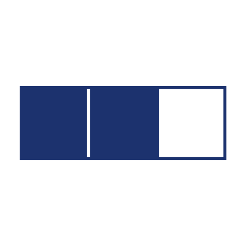 Fraction Bar — 2/3 (two thirds)