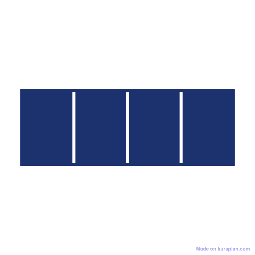 Fraction Bar — 4/4 (one whole)