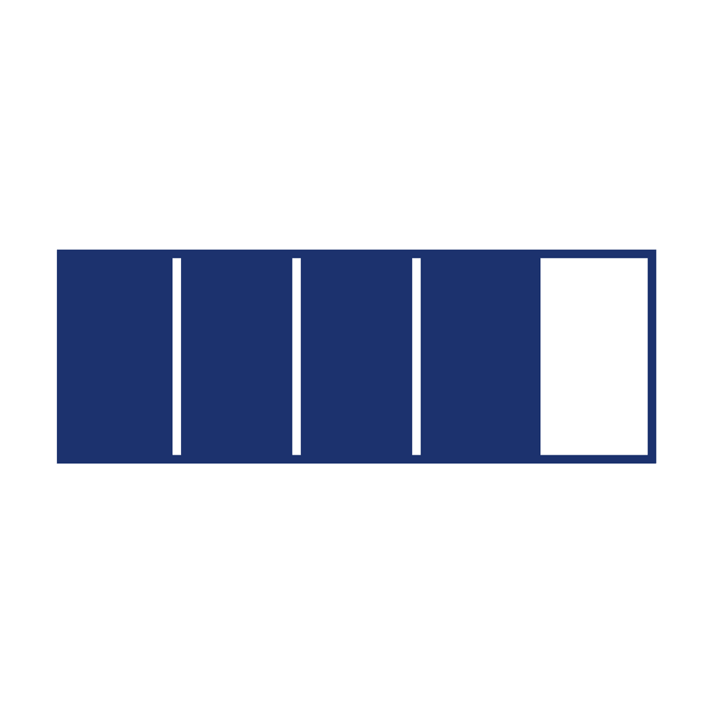 Fraction Bar — 4/5 (four fifths)