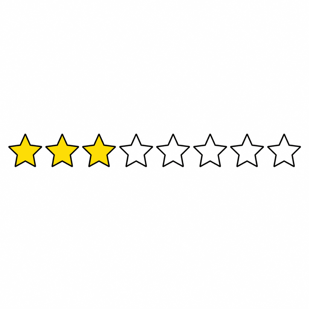 Fraction Set: 3 of 8 Stars