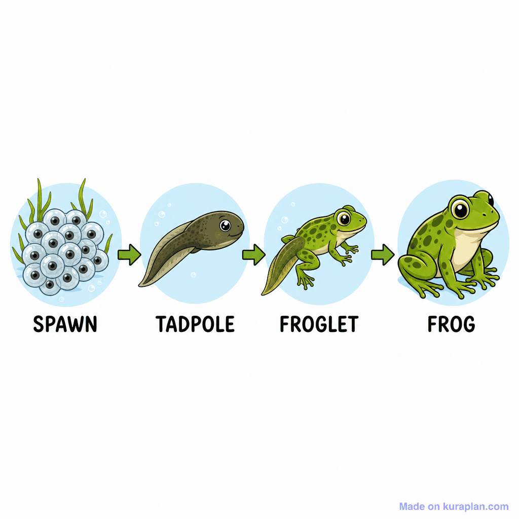Frog Life Cycle Diagram