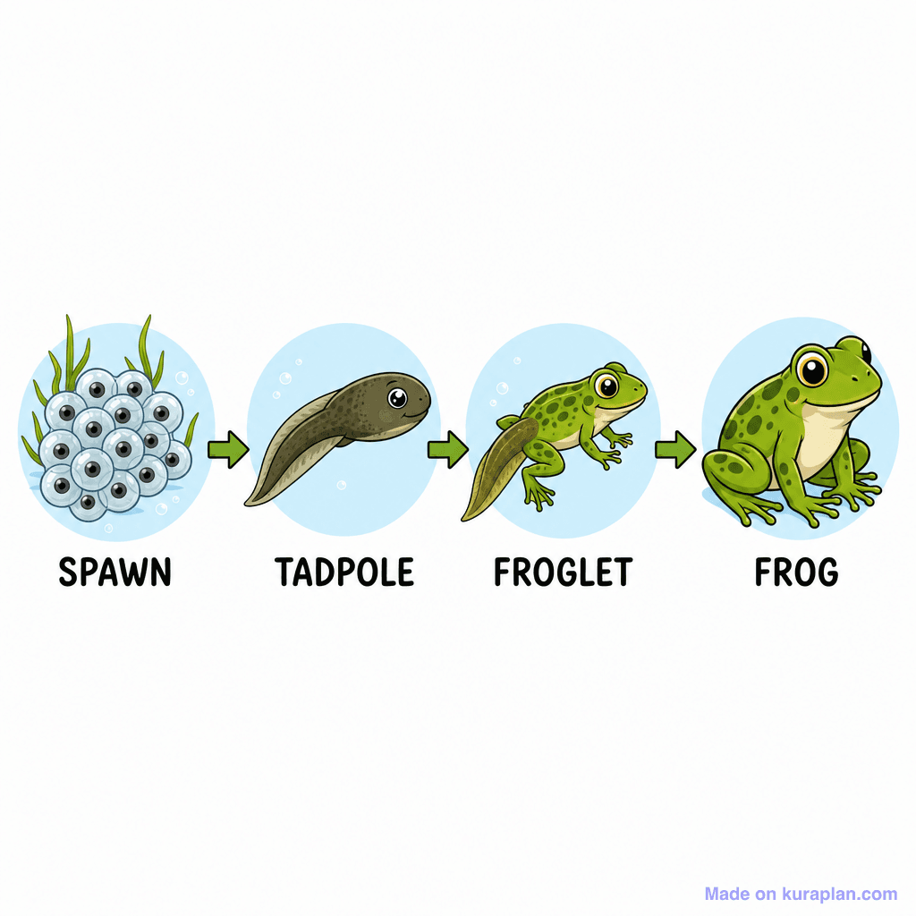 Frog Life Cycle Diagram