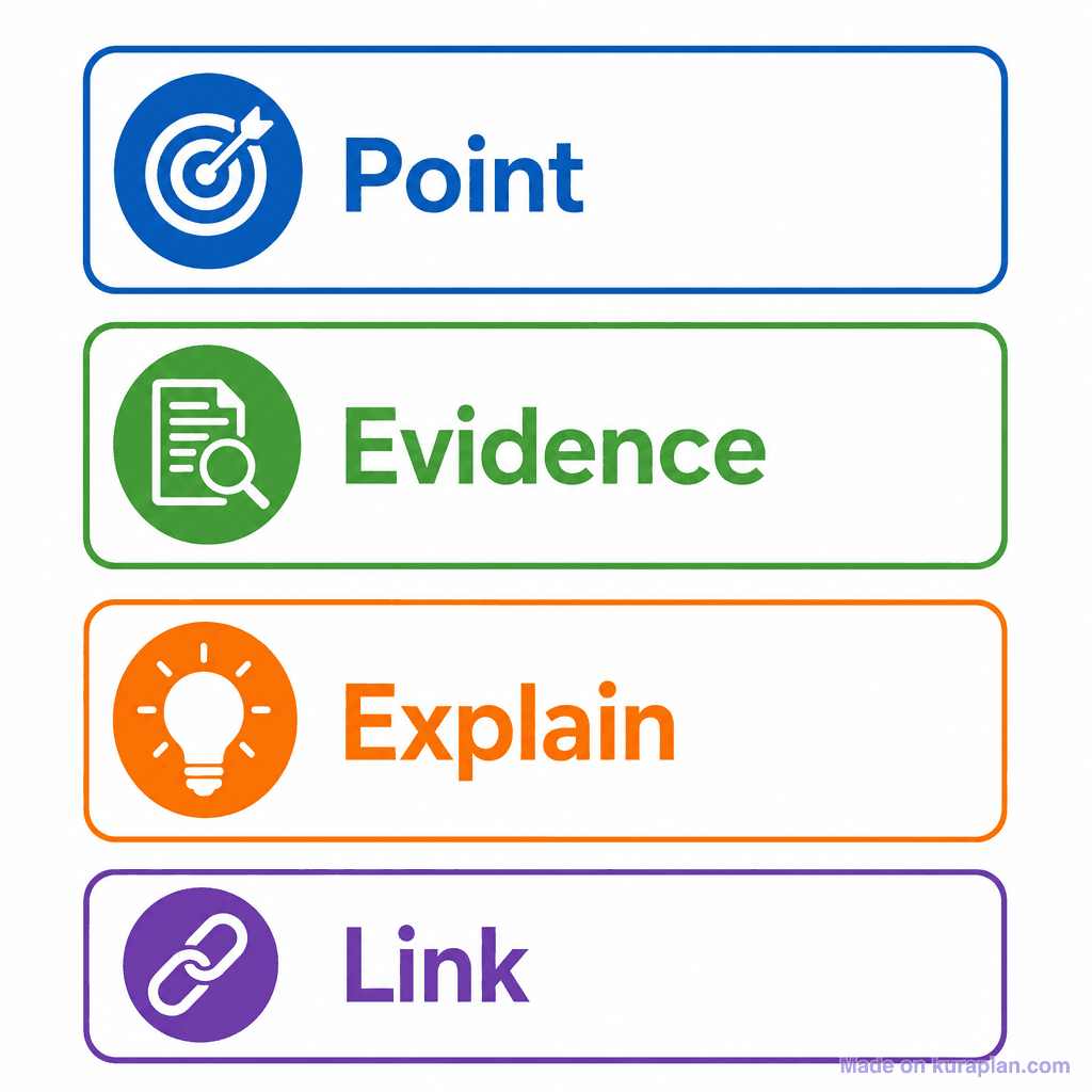 Grammar Peel Paragraph Poster