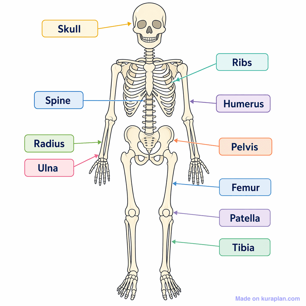 Human Skeleton (detailed)