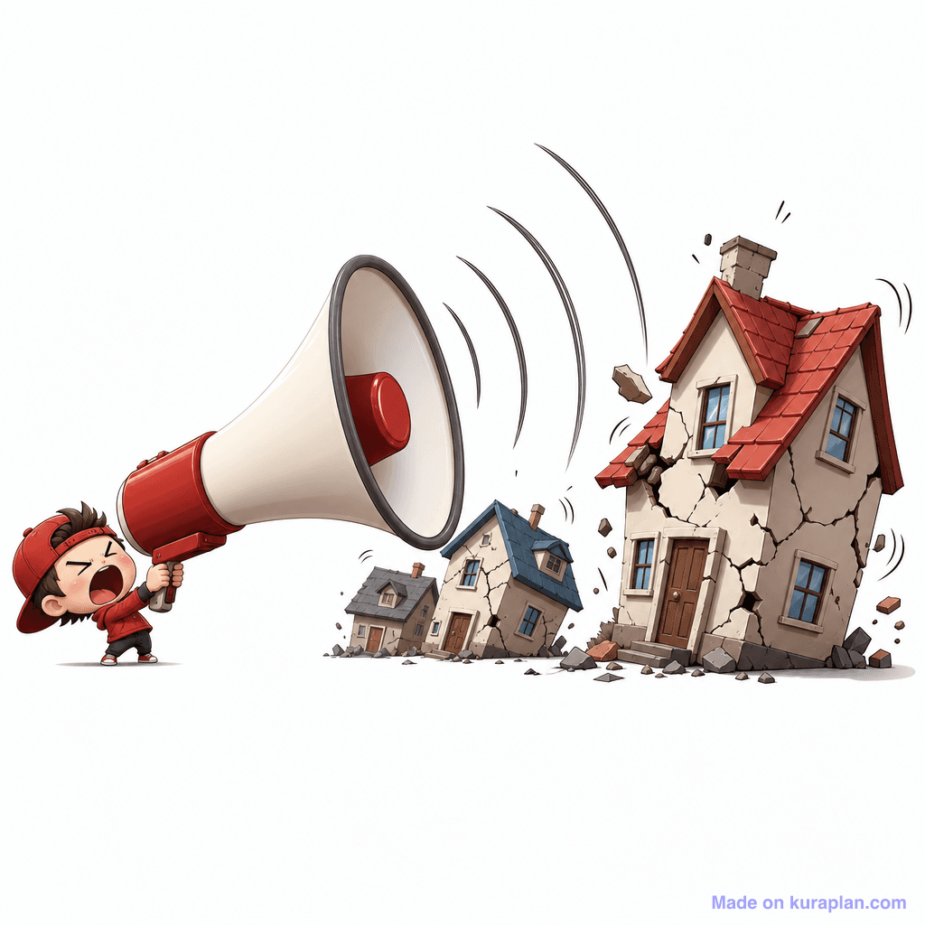 Hyperbole So Loud Woke Neighbours