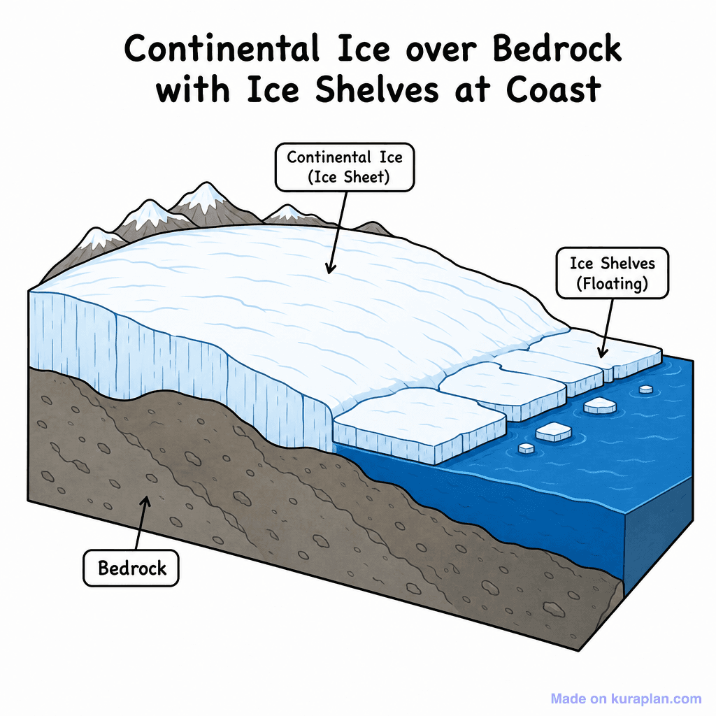 Ice Sheet Cross Section