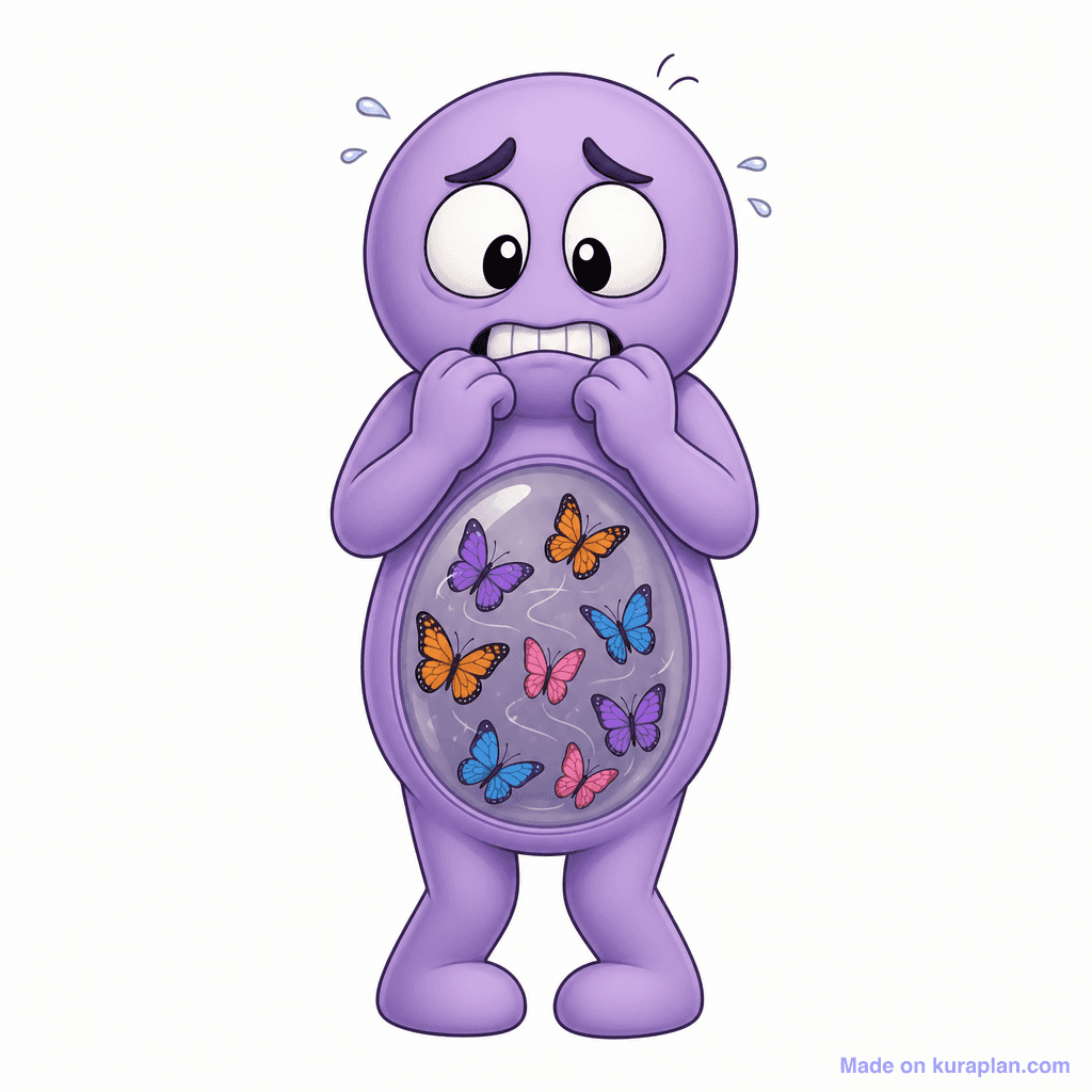Idiom Butterflies In Stomach