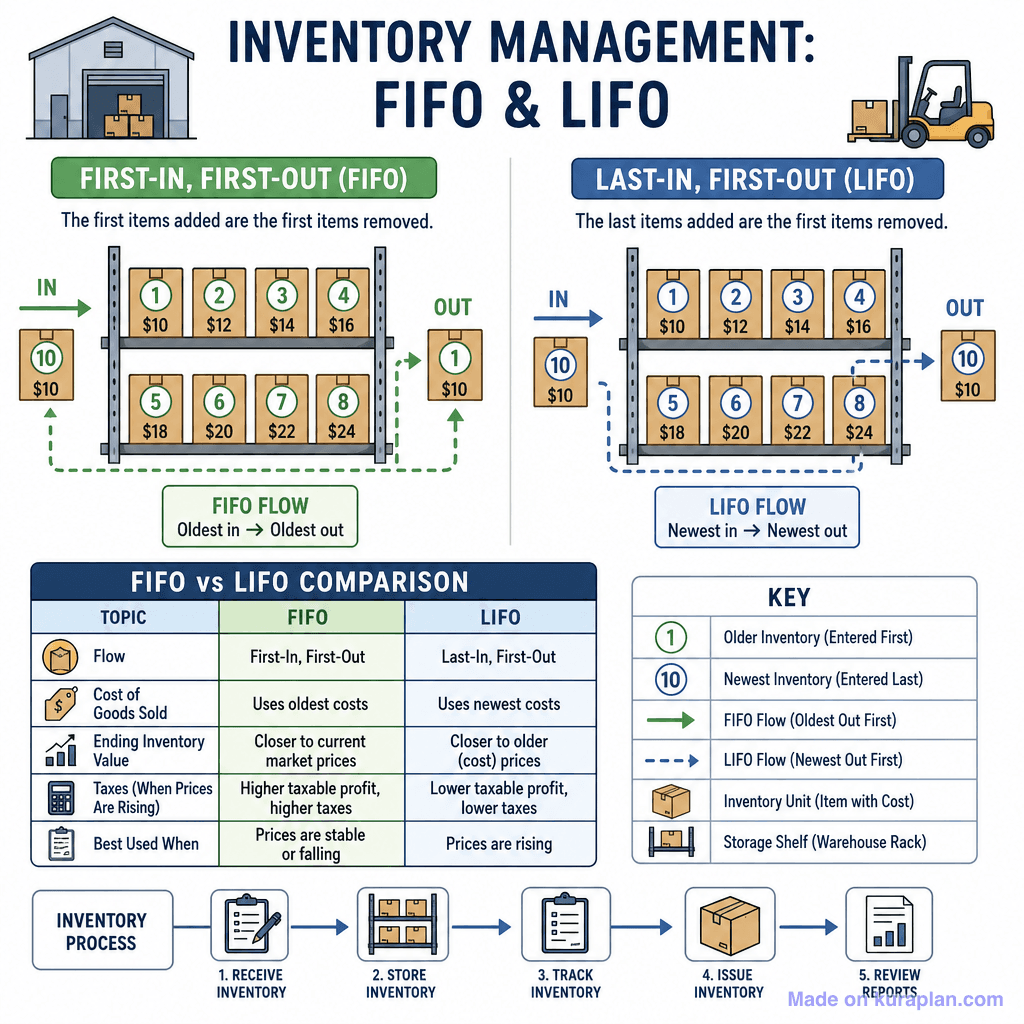 Inventory Management: FIFO & LIFO (detailed)