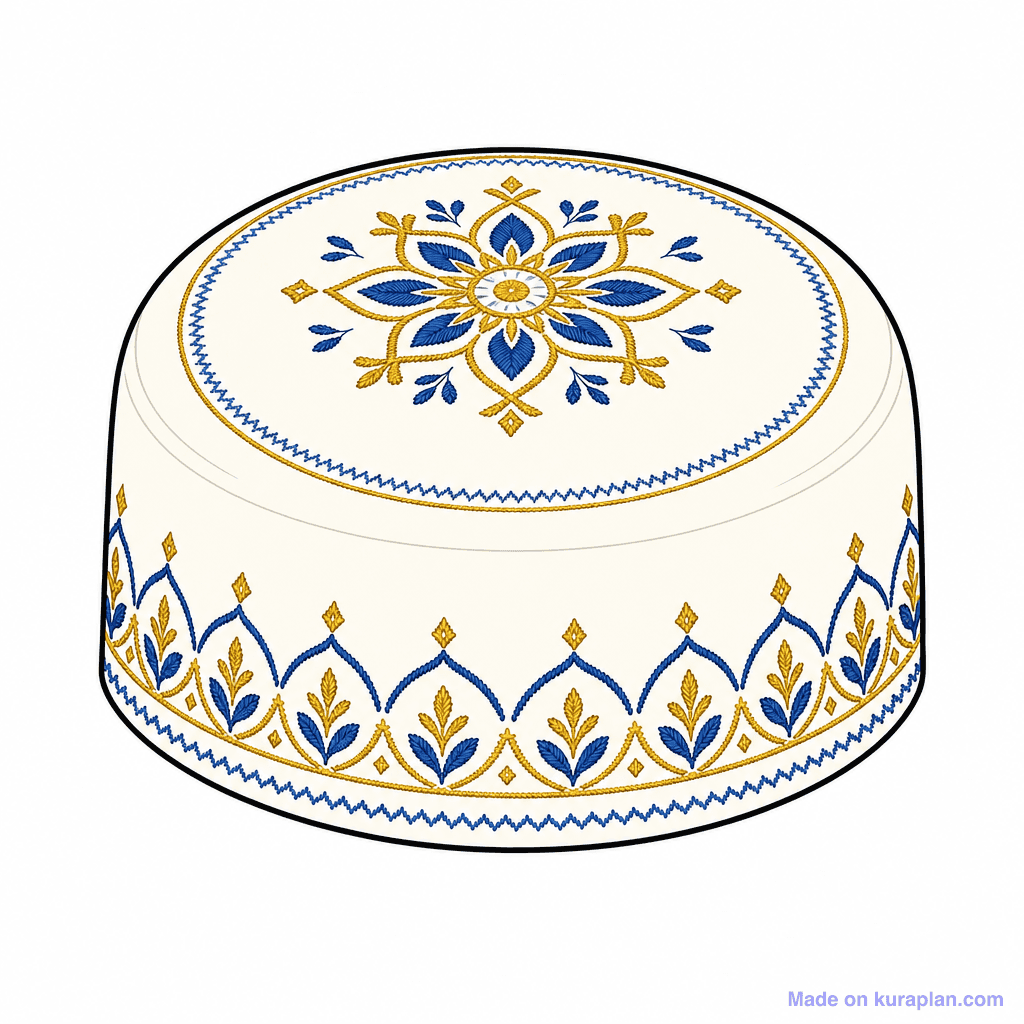 Jewish Kippah Stamp
