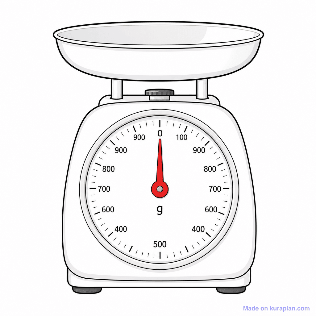 Kitchen Scale Dial