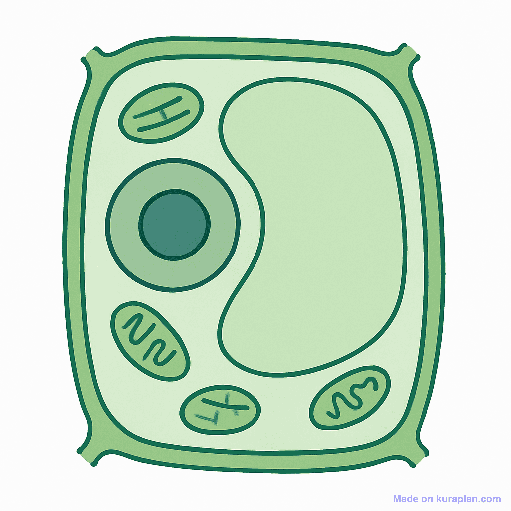 Plant cell (unlabeled)
