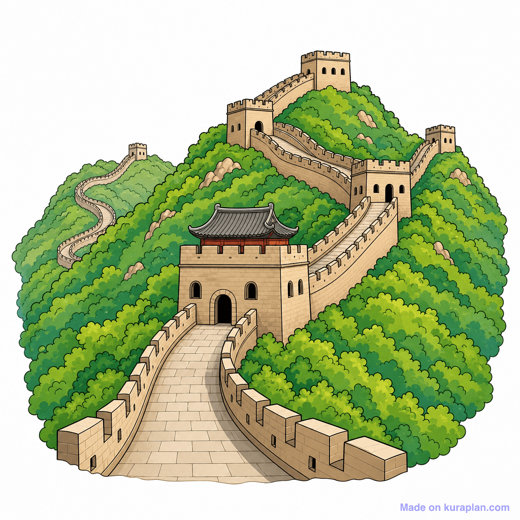 Landmark Great Wall China