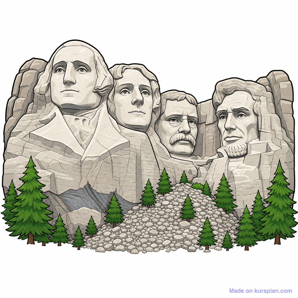 Landmark Mt Rushmore