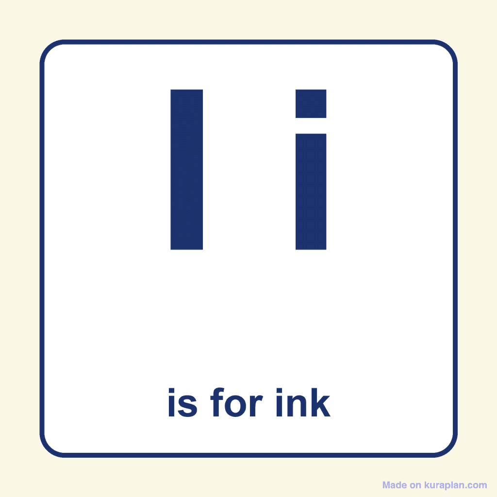 Letter Card — Ii (ink)