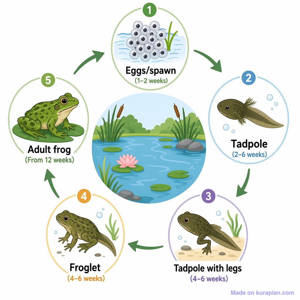 Frog Life Cycle (simple)