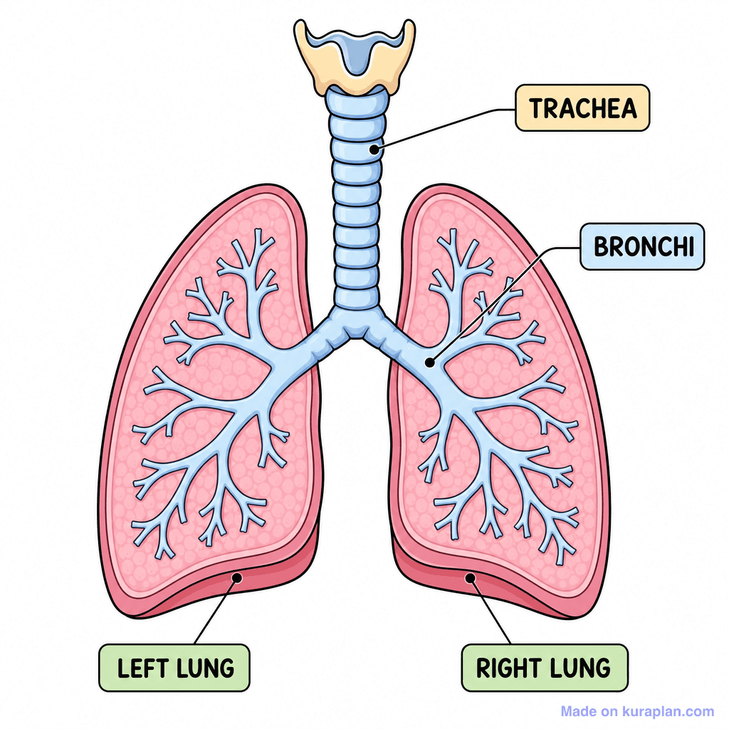 Respiratory System Diagram