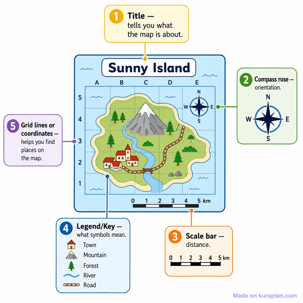 Elements of a Map (simple)
