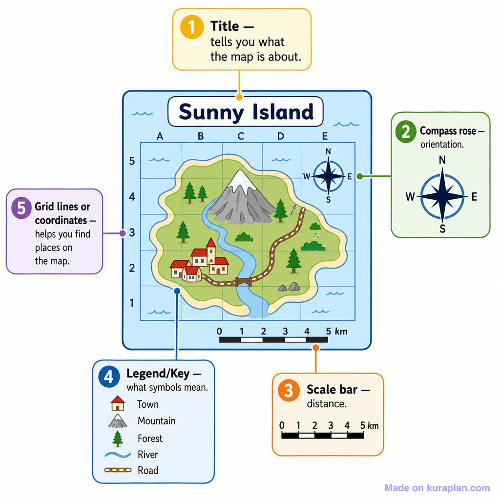 Elements of a Map (simple)