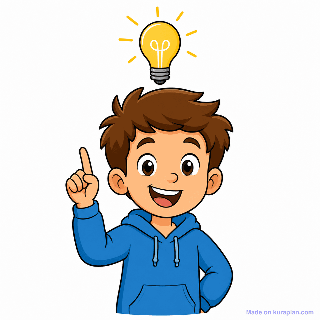 Kid Mascots — Instructional Poses illustration sample