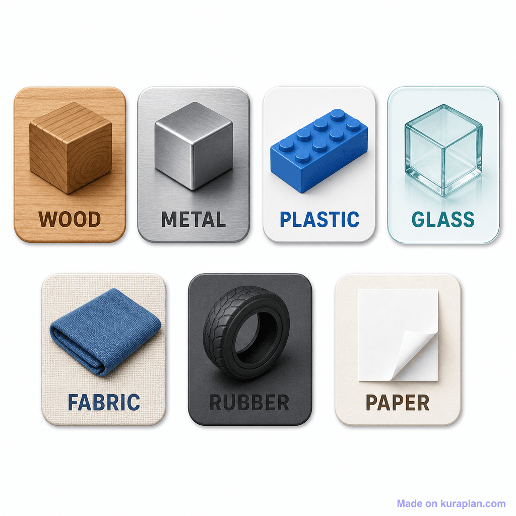Materials Sorting Grid