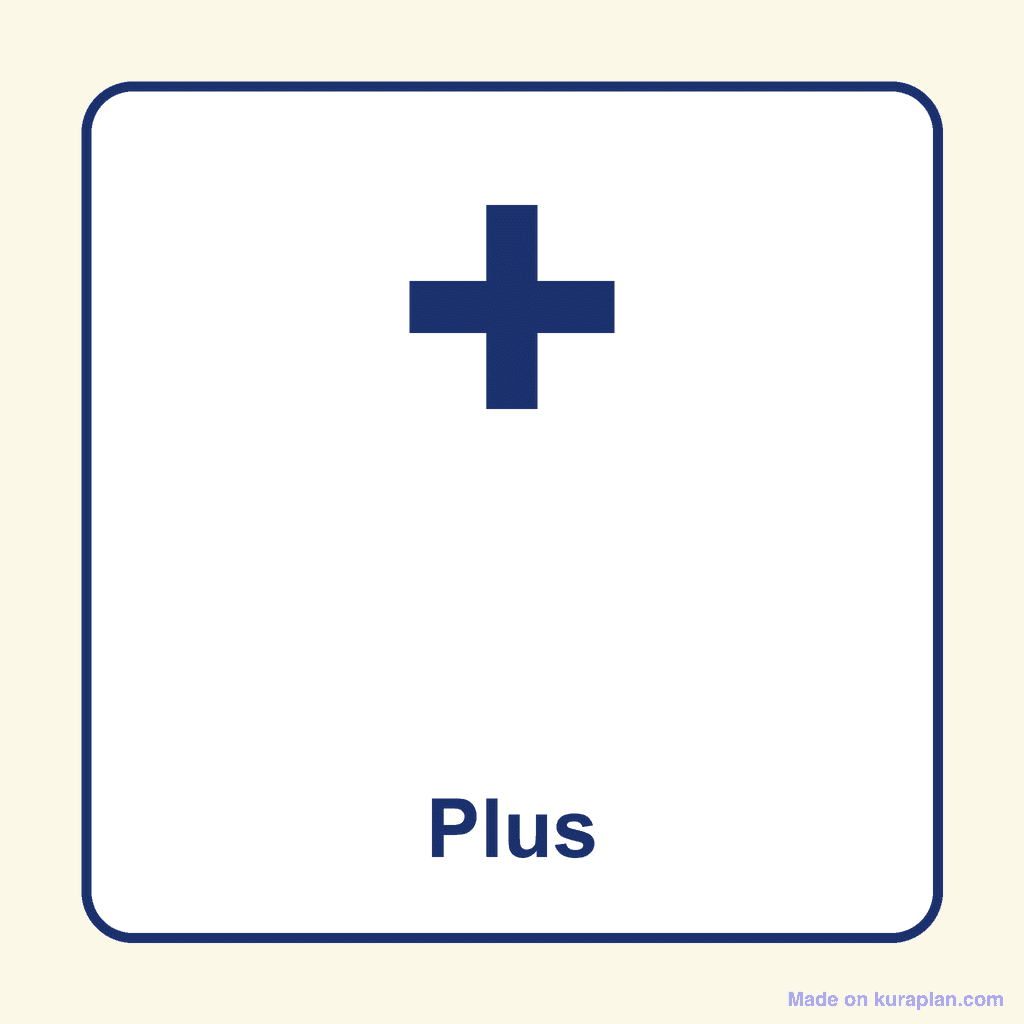 Math Symbol — + (Plus)