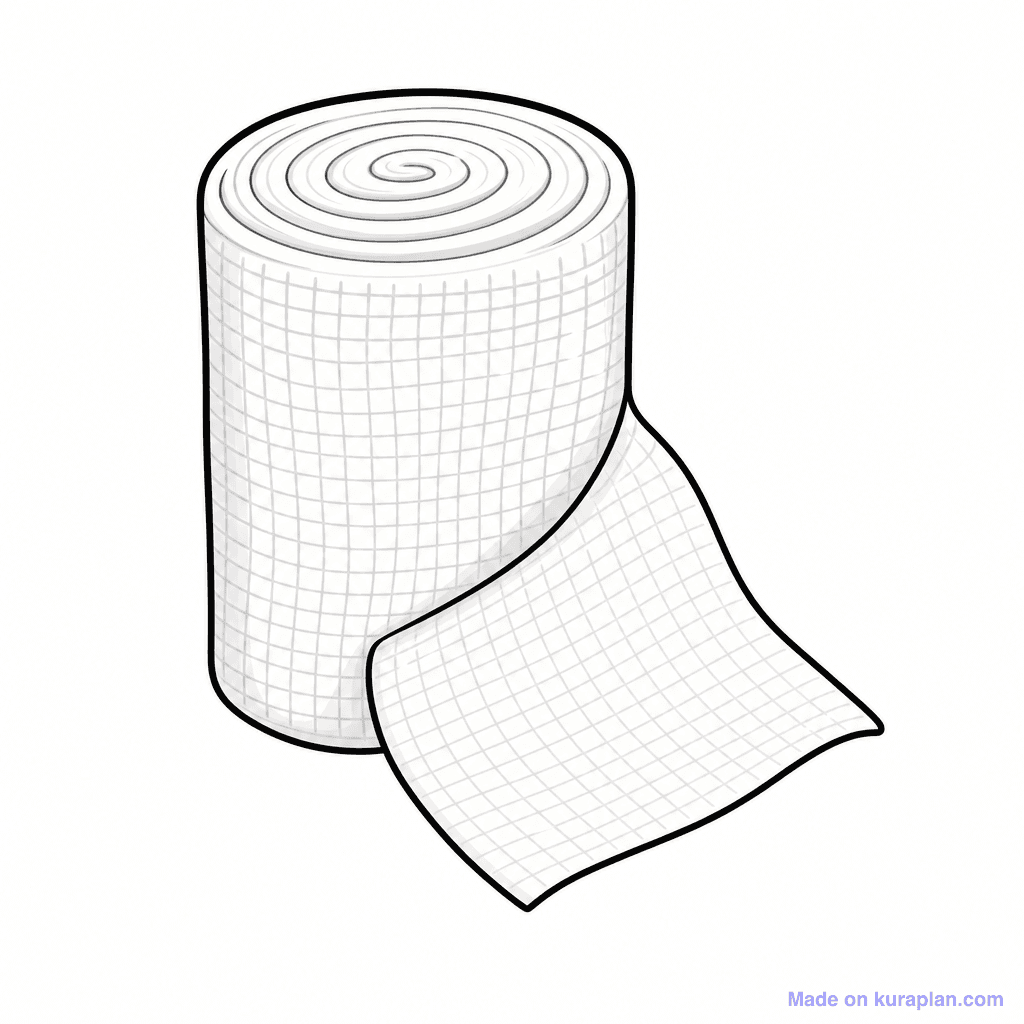 Med Bandage Roll