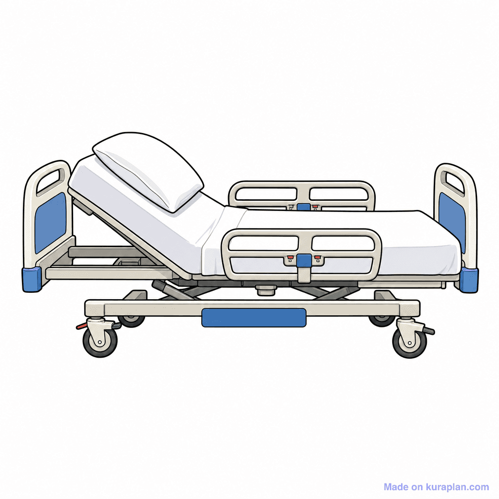 Med Hospital Bed