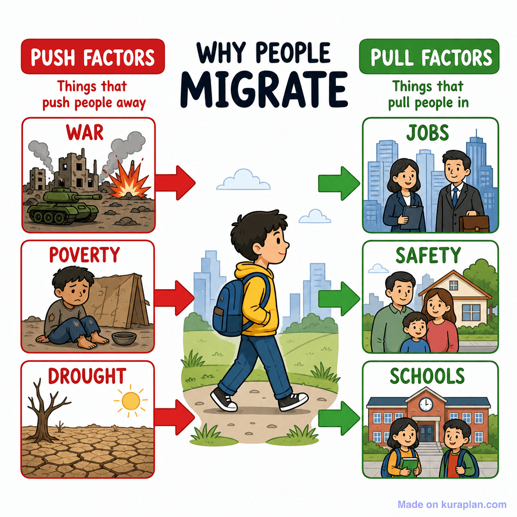 Migration Push Pull Diagram