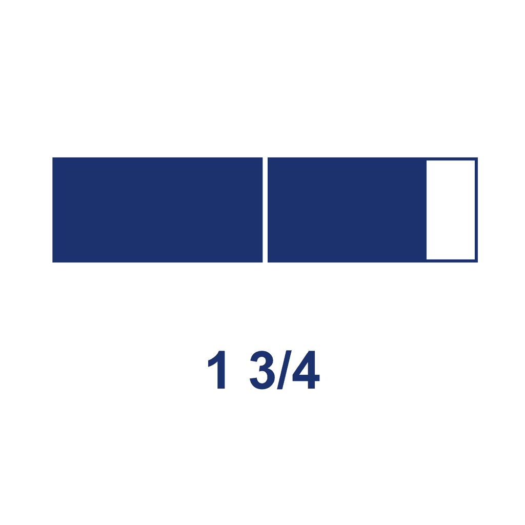 Mixed Number — 1 3/4