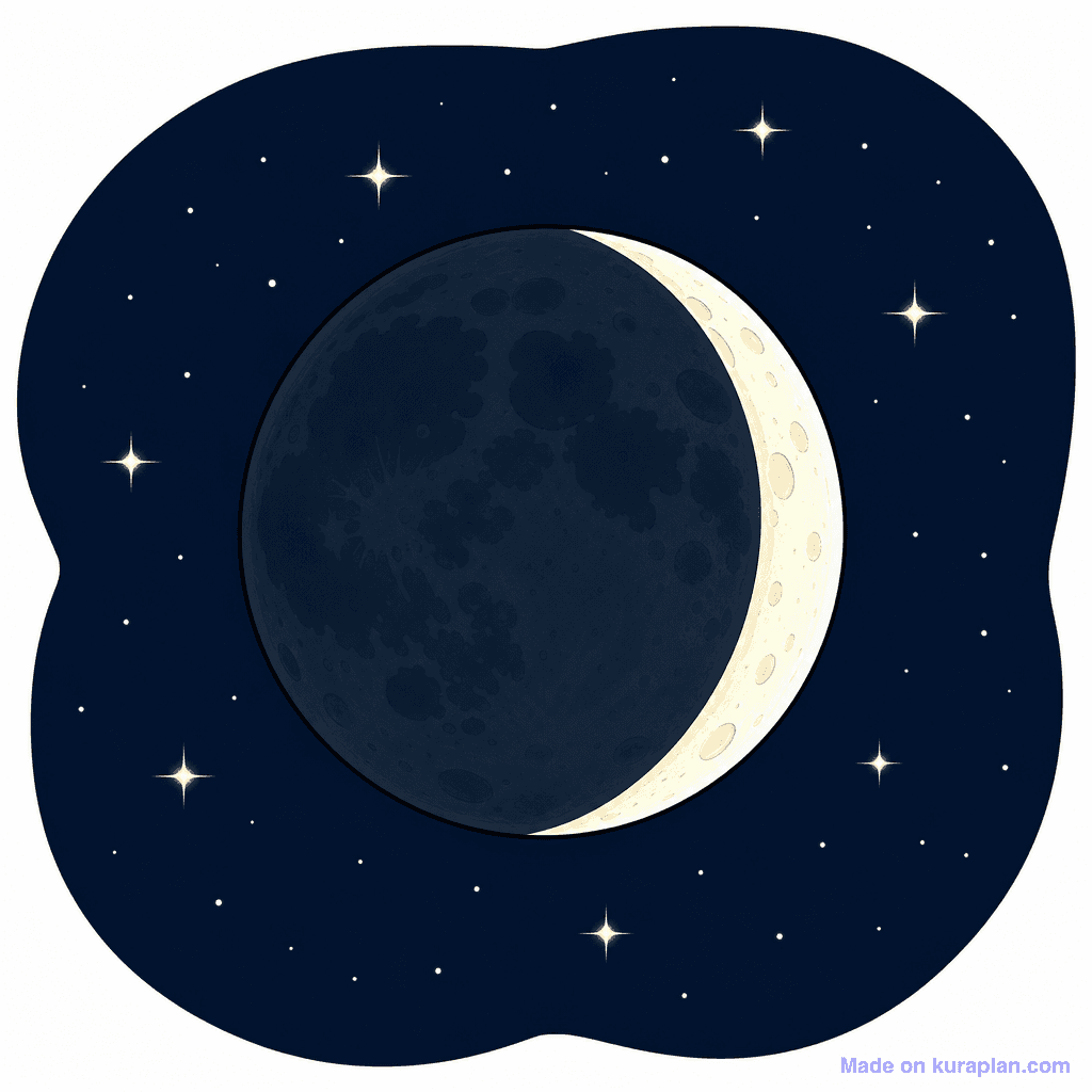 Waxing Crescent Moon