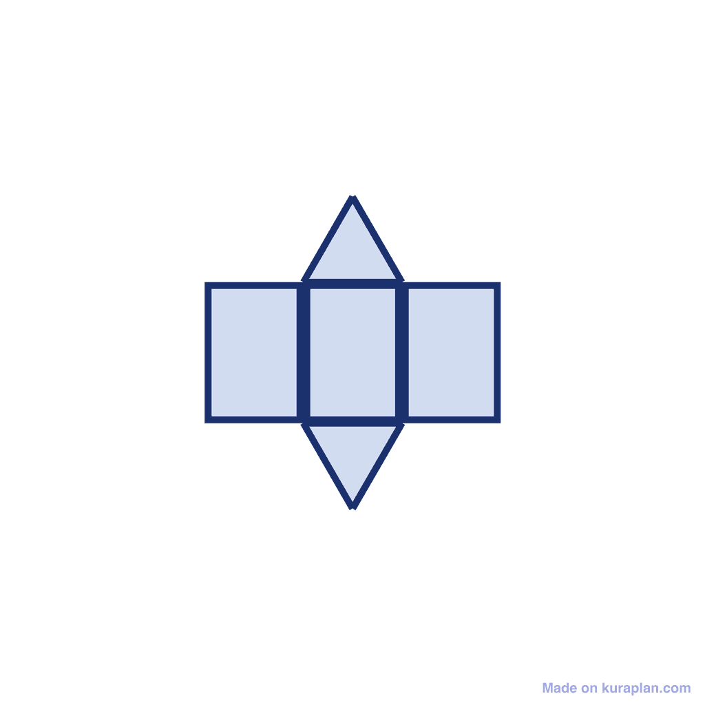 Net of a Triangular Prism