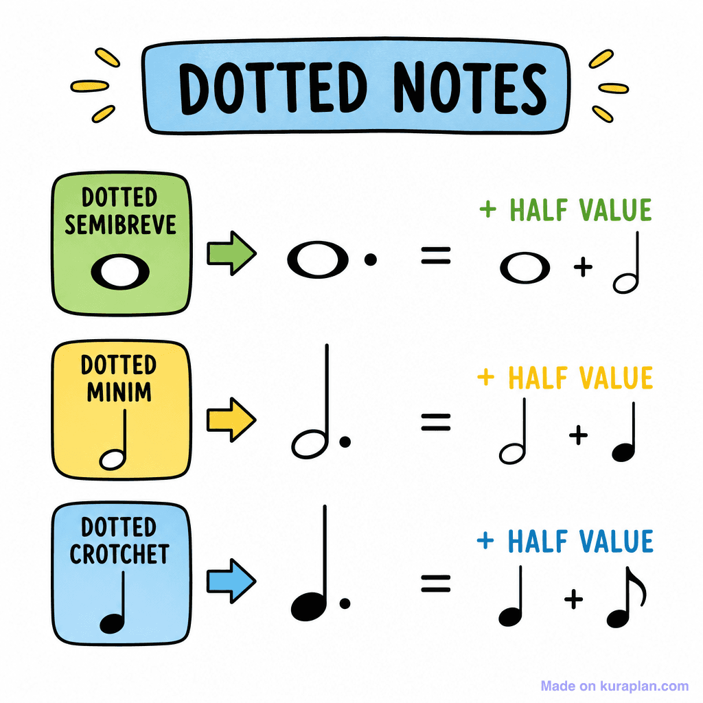 Note Dotted Chart