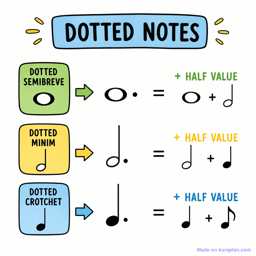 Note Dotted Chart
